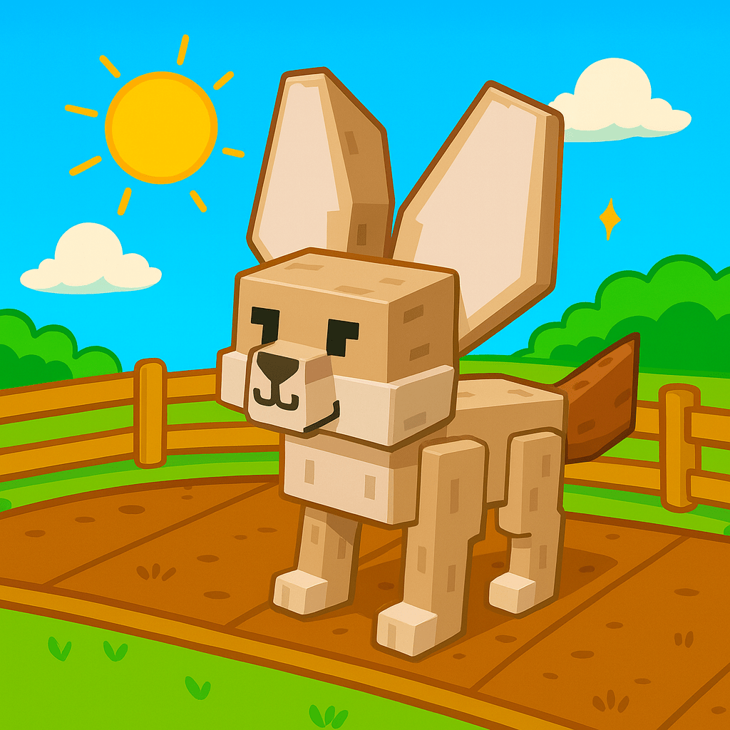 Fennec Fox - OceanBlox
